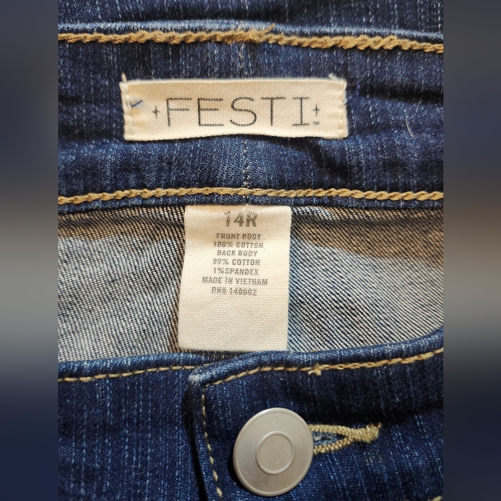 🇺🇸Festi By Torrid Women's Blue Wide-Leg Jeans - Picture 2 of 8